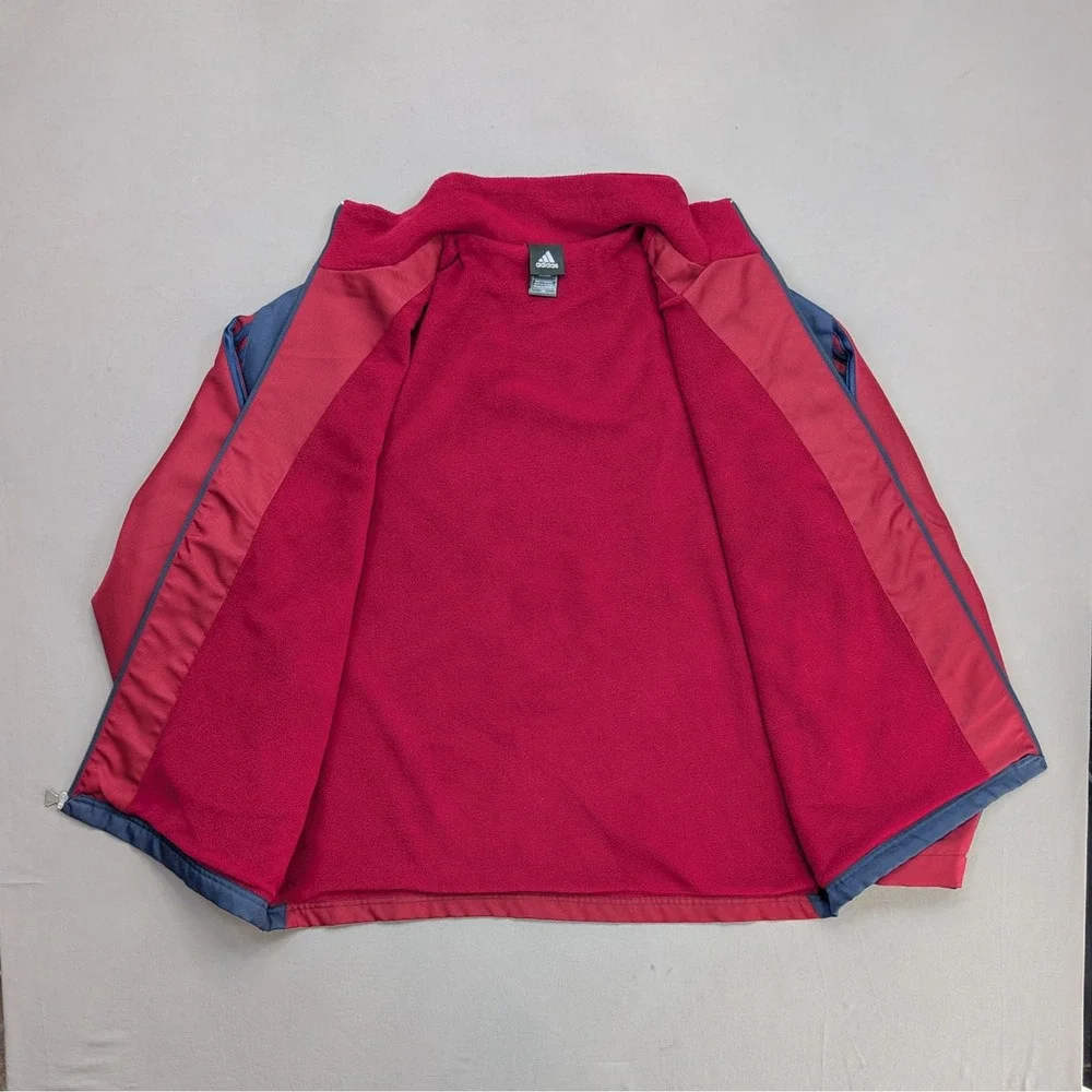 Adidas Cleveland Cavaliers Full Zip Fleece Lined Jacket